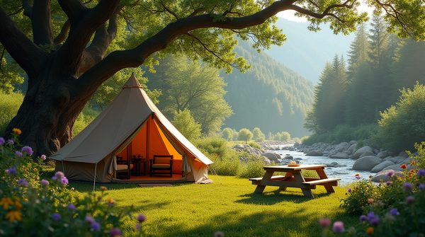 Camping 4 étoiles dans le lot : vivre l'évasion au cœur de la vallée