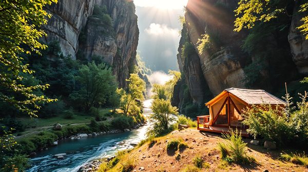Séjournez au camping 4 étoiles dans les Gorges du Tarn !